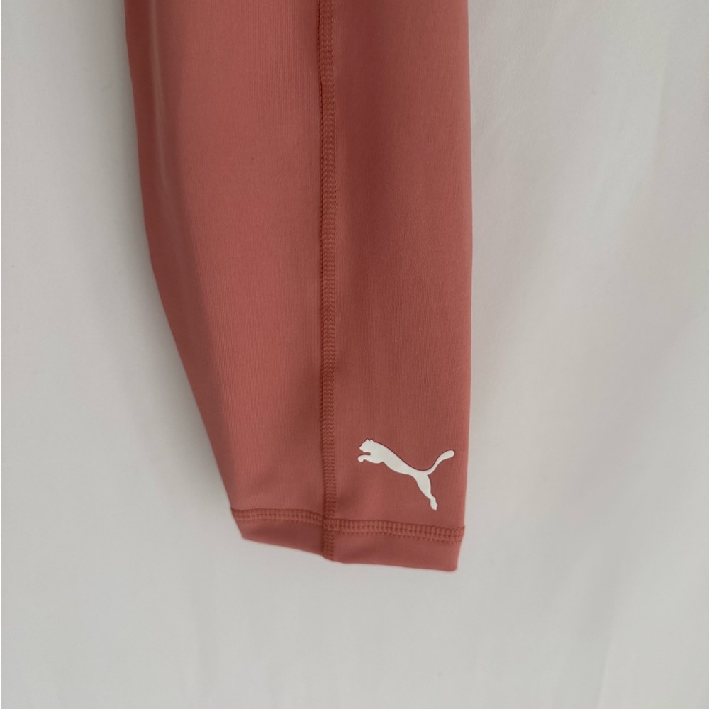 PUMA Train Strong High Waisted Leggings Pink DryCell Athletic Workout Pants Sz L - Picture 13 of 14